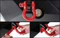 Overland Vehicle Systems Recovery Shackle 3 4 4.75 Ton - Red