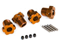 WHEEL HUBS SPLINED 17MM (ORANGE-A
