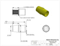 3/4-16 RH Tube End - 1-1/4in x .065in