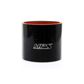 HPS Performance 1.75 ID 3 Long High Temp 4-ply Reinforced Silicone Straight Coupler Hose Black (45mm ID 76mm Length)