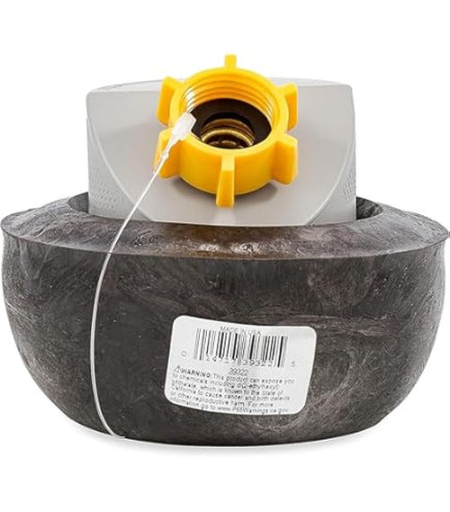 TOTE TANK FILL HOSE 1/2IN X 4FT GRAY