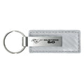 MUSTANG 5.0 WHITE CARBON FIBER LEAT
