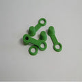 BRAKE BLEEDER CAP, GREEN, W/ TETHER