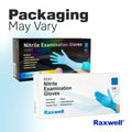 RX 301 BLUE NITRILE CHEMO EXAM GLOVES 4 MIL 100CT/BOX SMALL