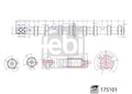Engine Valve Cover Gasket Set - 71-27001-00
