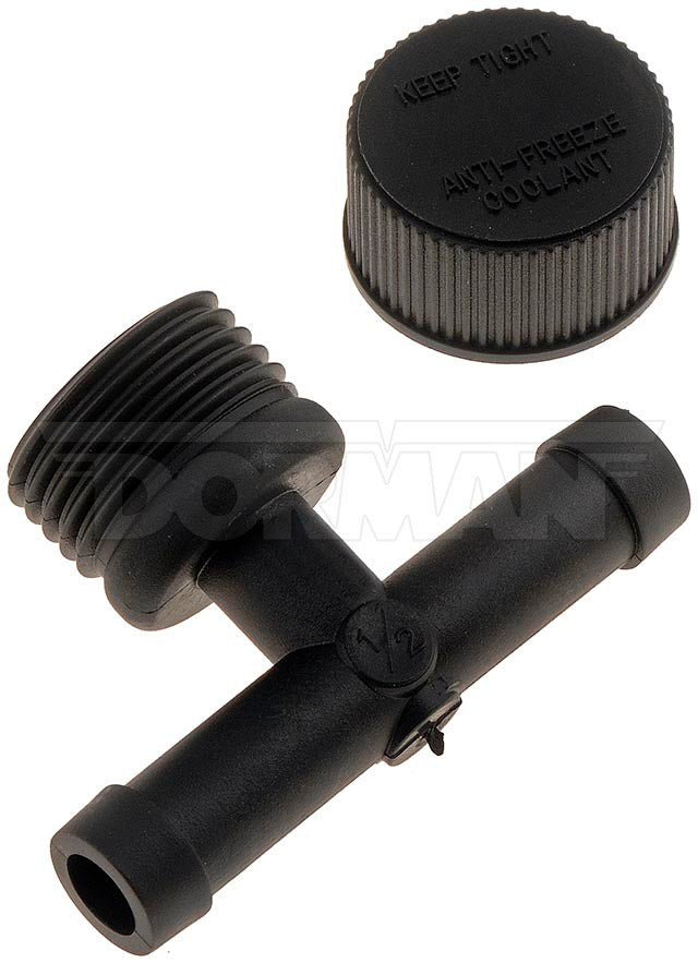 RADIATOR FLUSH TEE 1/2