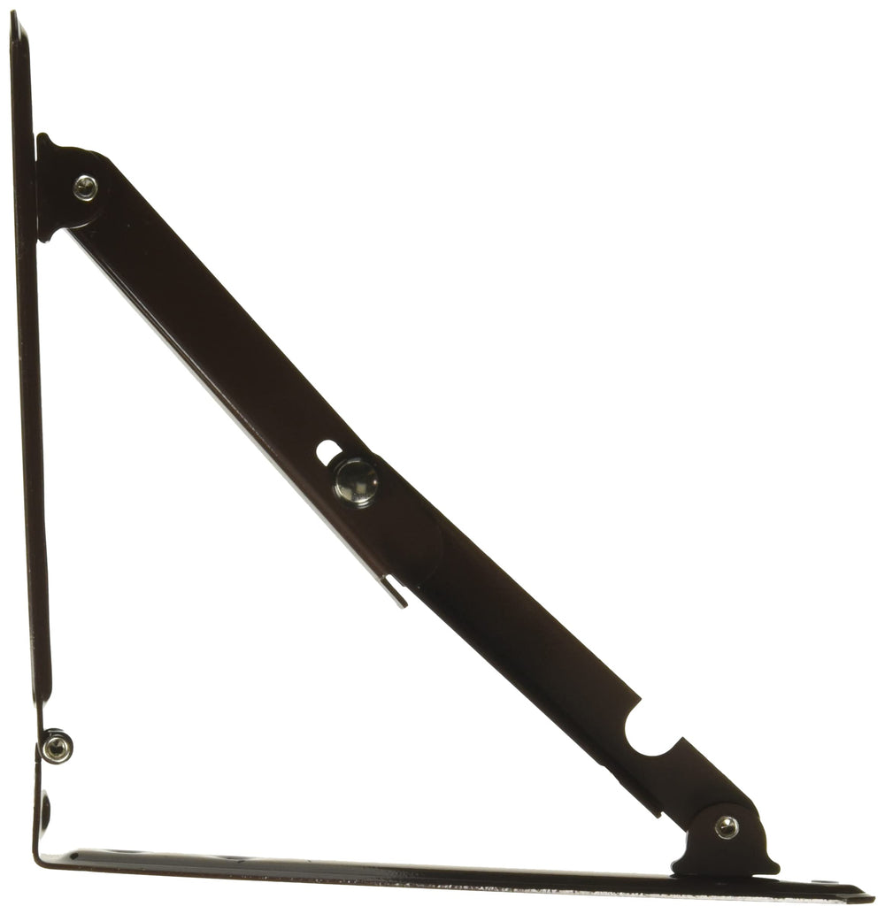 FOLDING SHELF BRACKET BROWN