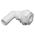 3/4IN THRUHULL WITH SPANNER NUT BLACK