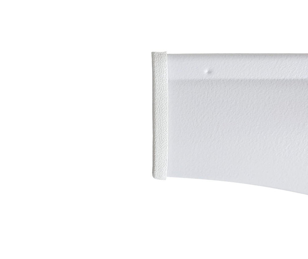 END CAP,FENDER SKIRT SPLIT,WHITE