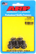ARP 3/8 Inch -24 x .500 Black Hex Oxide Bolts (5/pkg)