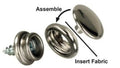 SHOWER CURTAIN RING METAL (12 PK)