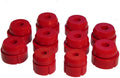 Prothane 02-07 Dodge Ram 2wd Steering Rack Bushings - Red