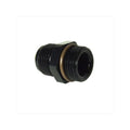 8 PORT TO 6AN BLACK RADIUS PORT ADAPTER W/ORING