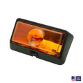 PORCH LIGHT W/S-AMBER-BL