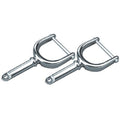 CHROME ZINC OARLOCK HORN W/PIN 1-5/