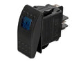 Daystar Rocker Switch Blue Light 20 AMP Single Pole