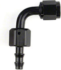 -8AN X 90 BLK PUSH-ON HOSE END