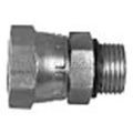 CONNECTOR MALE STR THRD TO FEM NPT SWVL