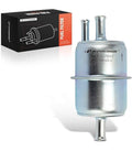In-Line Fuel Filter Kit Includes Hoses/Clamps Single Outlet 1955-1983 CJ5 1955-1976 CJ6 1976-1986 CJ7 And 1981-1986 CJ8 Scrambler OMIX