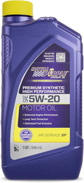 Royal Purple SAE 5W-20 High Performance Synthetic Motor Oil - 01520