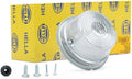 Hella 1259 White Side Marker Lamp w/ Chrome Base