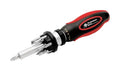 HIGH TORQUE RATCHET SCREWDRIVER WITH 7 BITS