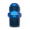Russell Performance -6 AN Flare to 18mm x 1.5 Metric Thread Adapter (Blue)