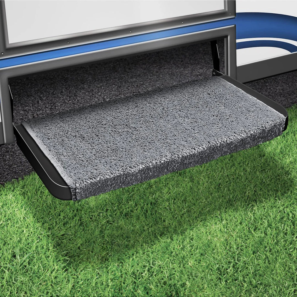 WRAPAROUND + PLUS STEP RUG (20IN WIDE) STONE GRAY