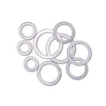 Fragola -12 Alum. Crush Washer -AN-901 10 Pack
