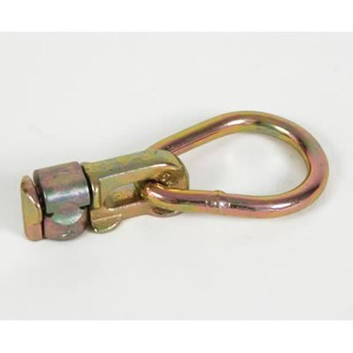 DOUBLE STUD FITTING WITH PEAR SHAPED RING (VT2003)