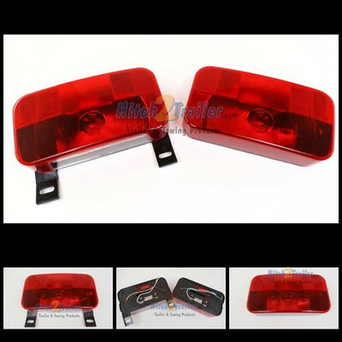 TAILLIGHT SURFACE MOUNT #92 RED WIT