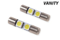 Diode Dynamics 28mm SMF2 LED Bulb Warm - White (Pair)