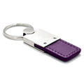 PATRIOT DUO LEATHER KEY FOB - PURPL