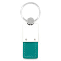 TLX DUO LEATHER KEY FOB - GREEN