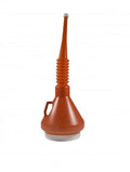 1 1/2-QT DOUBLE CAPPED FUNNEL - RED