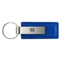 GTR LEATHER KEY FOB - BLUE