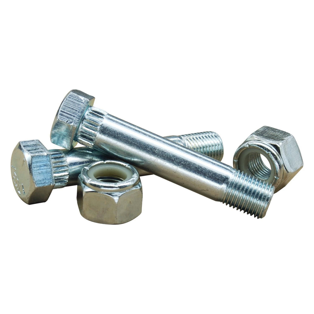 FLUTED SHACKLE BOLT W/ NUT (PAIR)