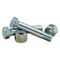 FLUTED SHACKLE BOLT W/ NUT (PAIR)