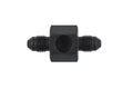 03 AN MALE TO 03 AN MALE WITH 1/8IN NPT PORT ON HEX FOR BRAKE LIGHT SWITCHBLACK