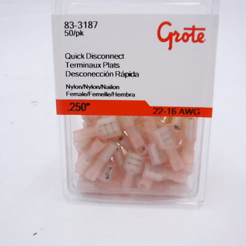 QUICK DISCONNECT NYLON 22-18 GA