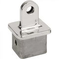 STAINLESS SQ TUBE TOP FITTING