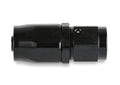 Straight Swivel Hose End -6 AN Black Satin Anodized Finish Mr Gasket