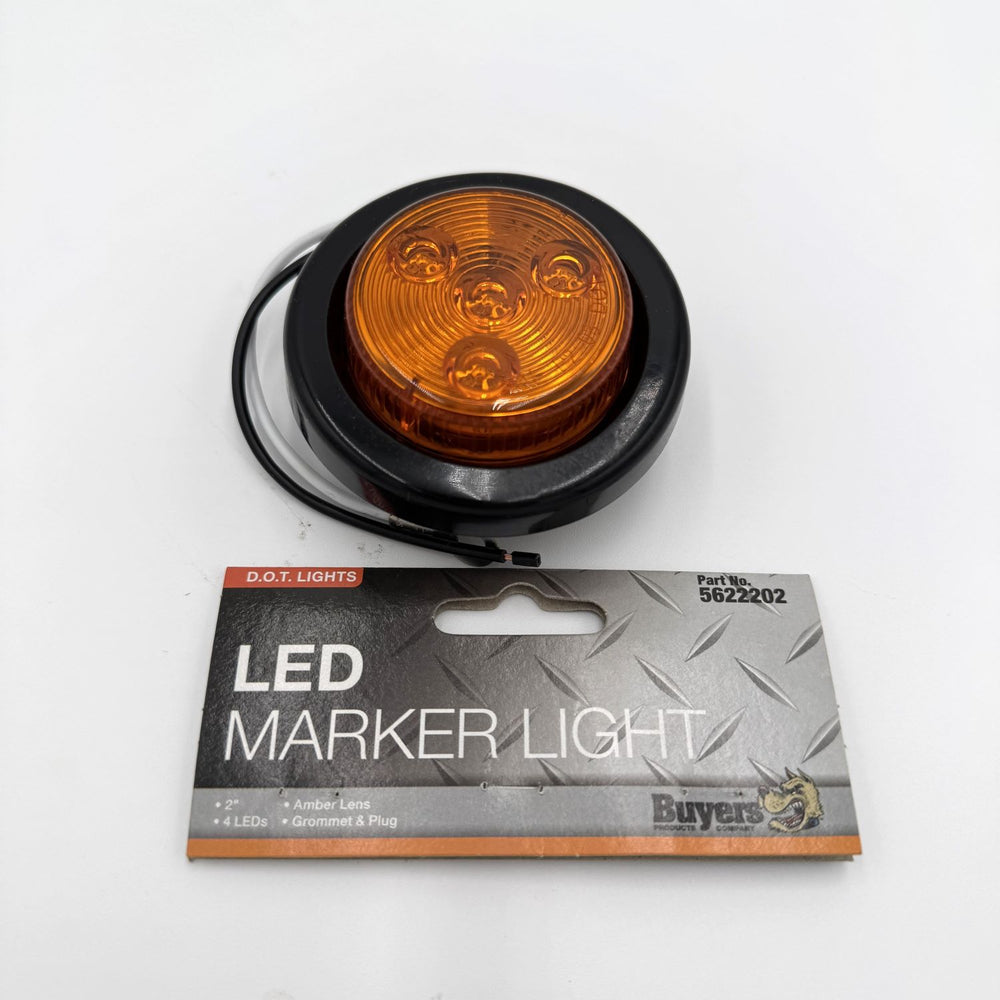 LIGHT, 2IN ROUND, MARKER, 4 LED, AM