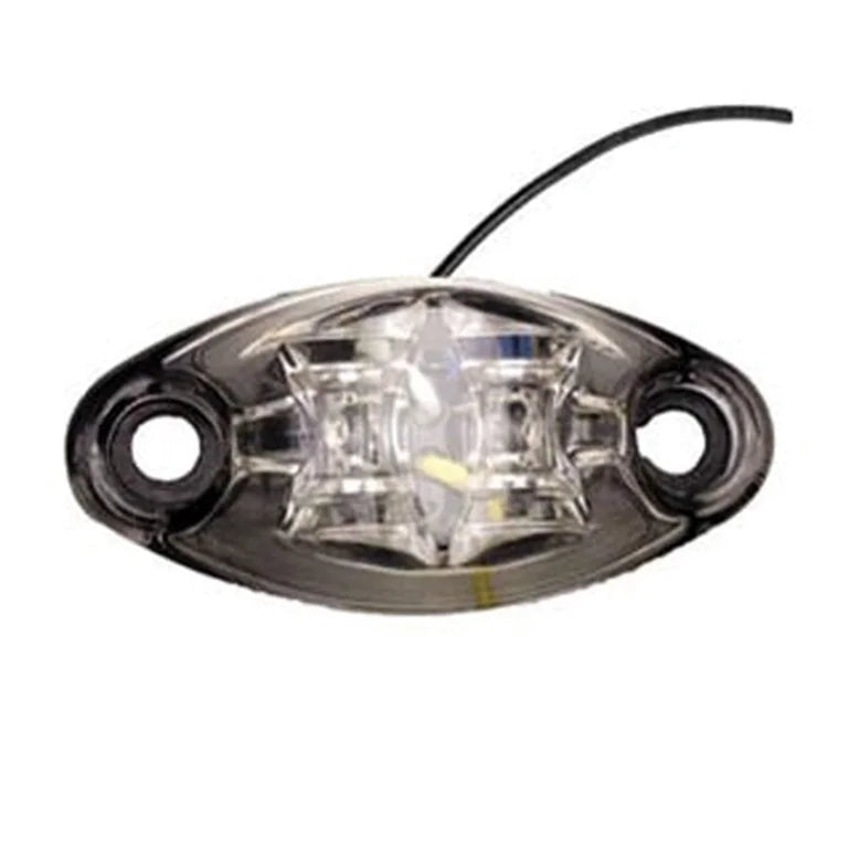 LED EXTERIOR LIGHT 2 DIODE 1 WIRE MARKER LIGHT CLEAR/RED