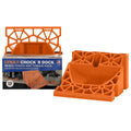 CHOCK R DOCK WHEEL CHOCK W/BUILT TO