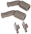 Ls1, 45 Degree Boots & Terminals, 2/Card Each Boot Provides Excellent Heat Resistance As Well As Maximum Protection Against Spark Loss MSD Ignition