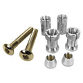 Cycra Comp Probend Bar End Set -Silver