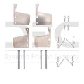 DFC 70-83 DeLorean DMC 12 Front Premium Hardware Kit