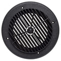 AIR PORT LOUVERED 4IN PLASTIC BLACK CARDED