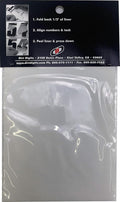 Hardline Dirt Digits 3pk 5.5 in. - High Gloss Number 0 - White